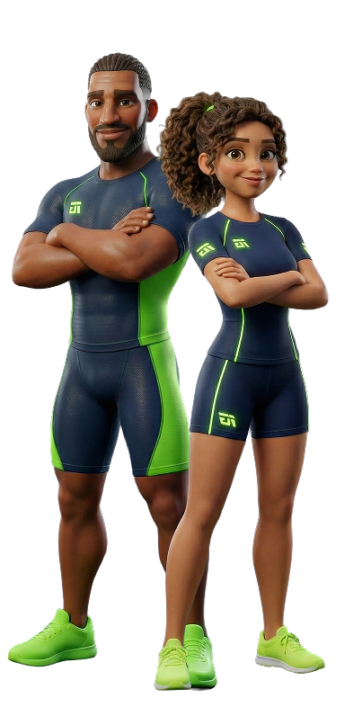 myGymBuddy mascots
